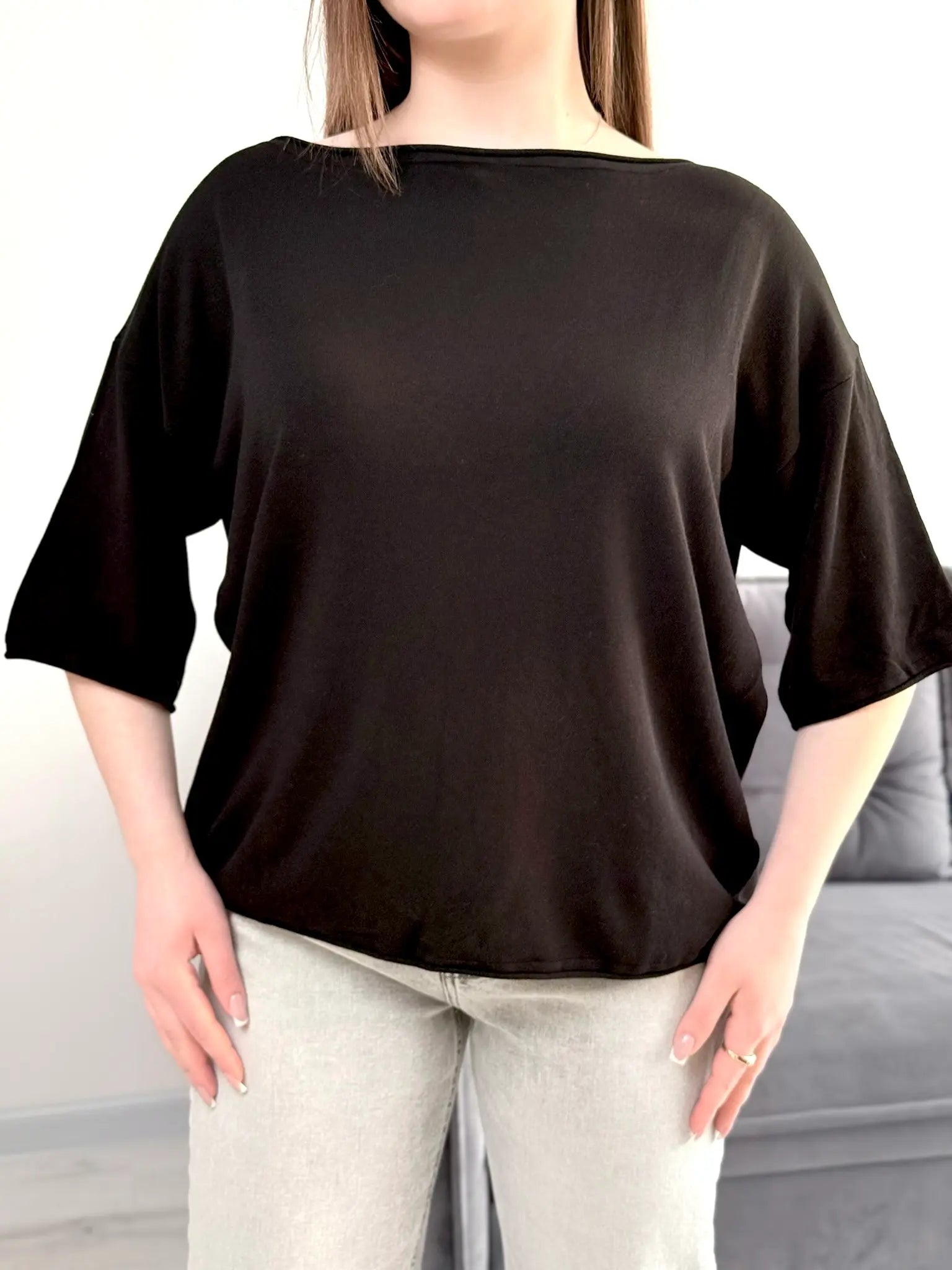 Oversize футболка з віскози