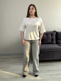 Oversize футболка з віскози