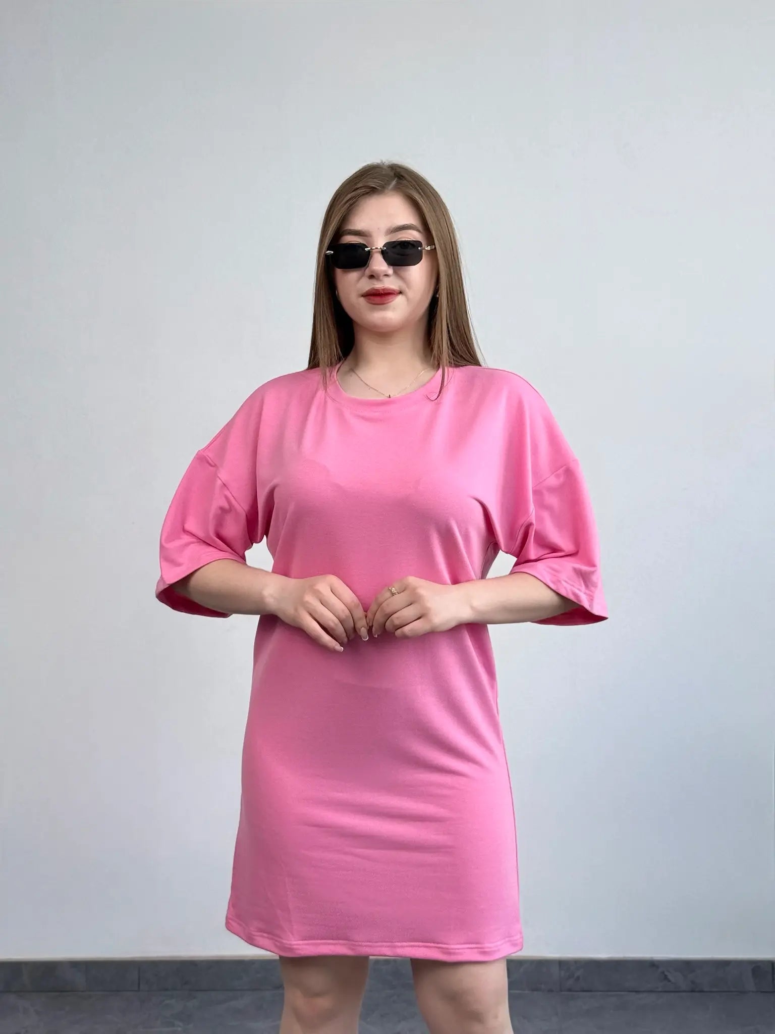 Сукня футболка з двонитки