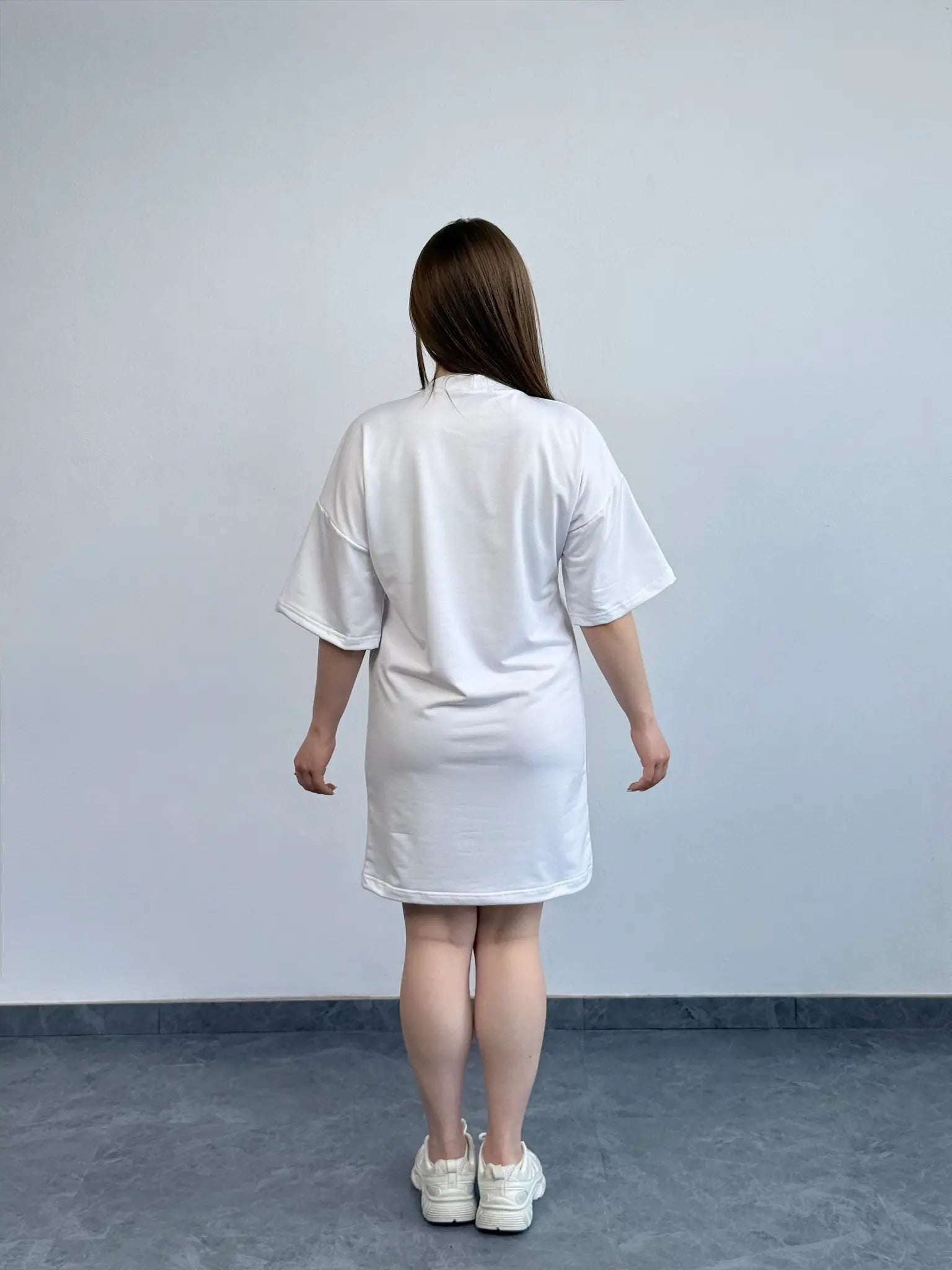 Сукня футболка з двонитки