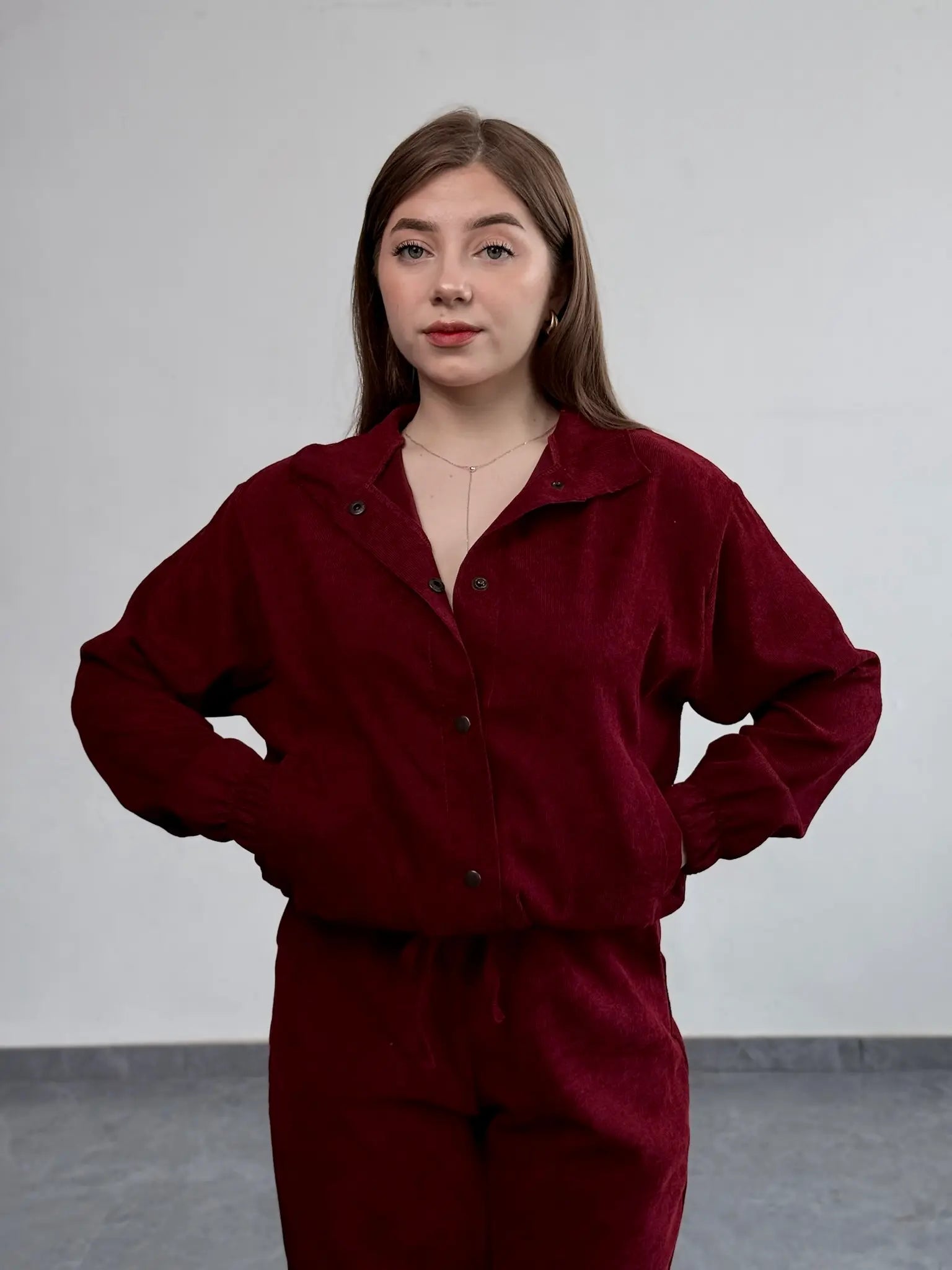 Костюм з мікровельвету