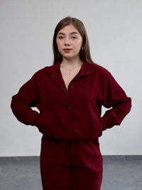 Костюм з мікровельвету