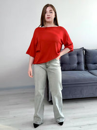 Oversize футболка з віскози
