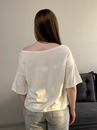 Oversize футболка з віскози