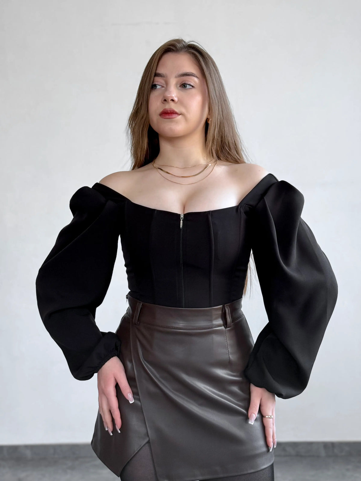 Блуза-корсет