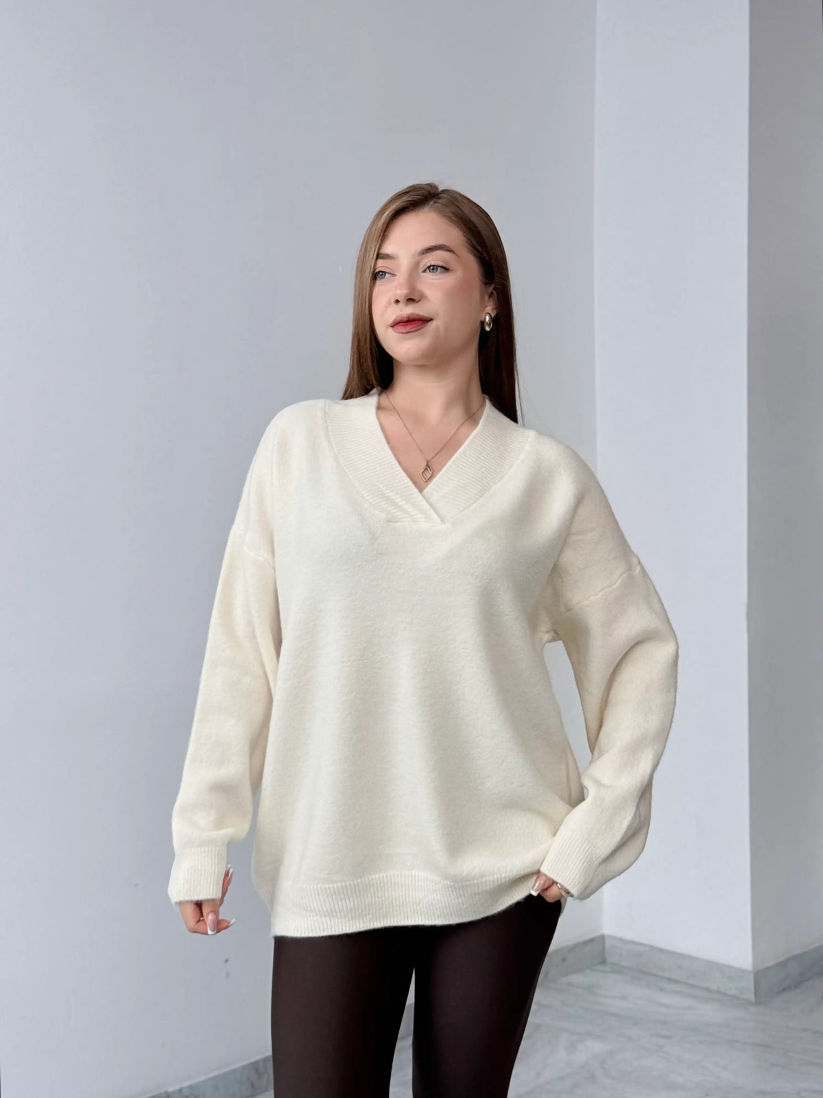 Кашеміровий светр oversize