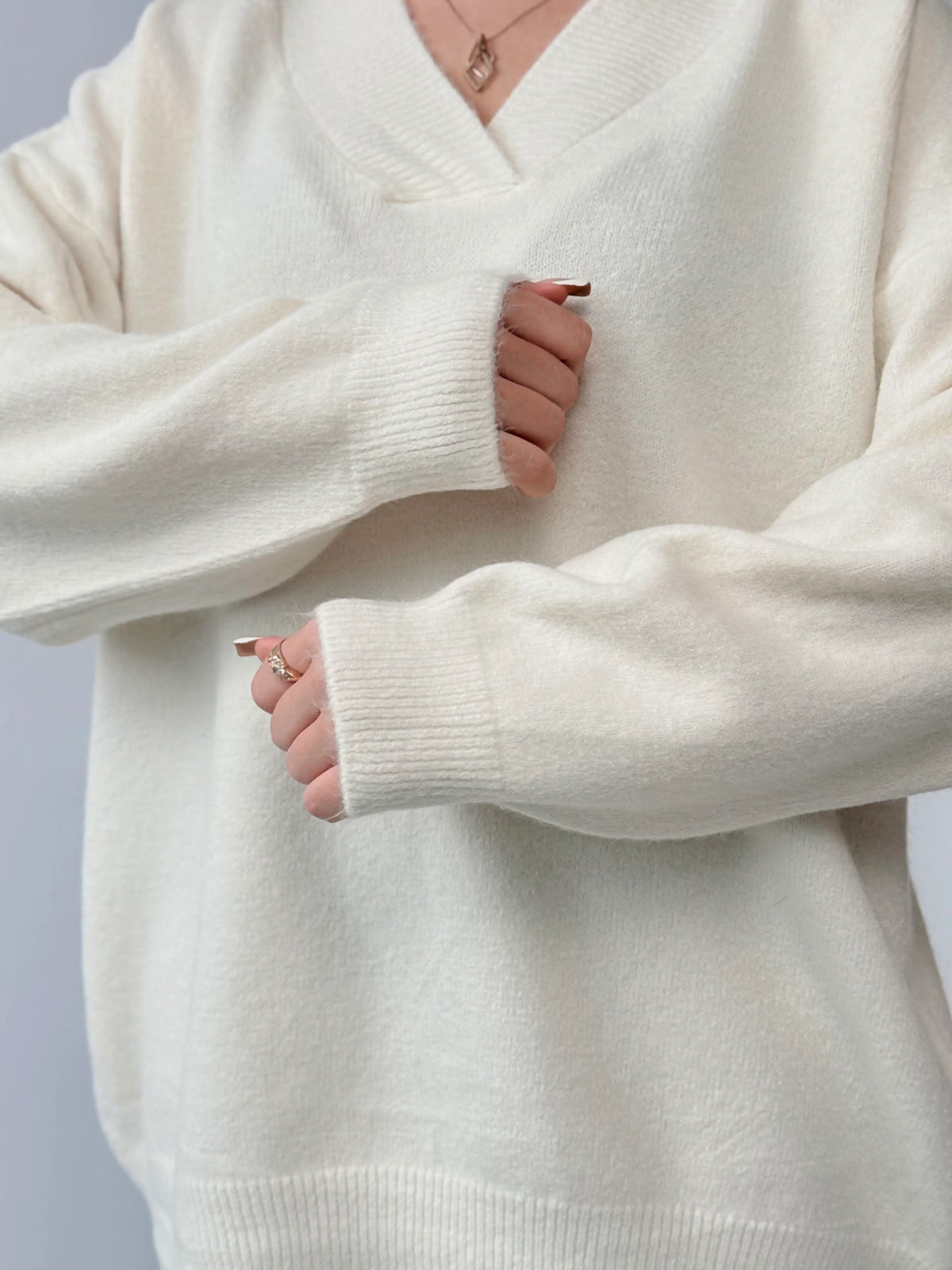 Кашеміровий светр oversize