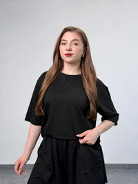 Костюм футболка+шорти з двонитки