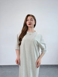 Сукня футболка максі