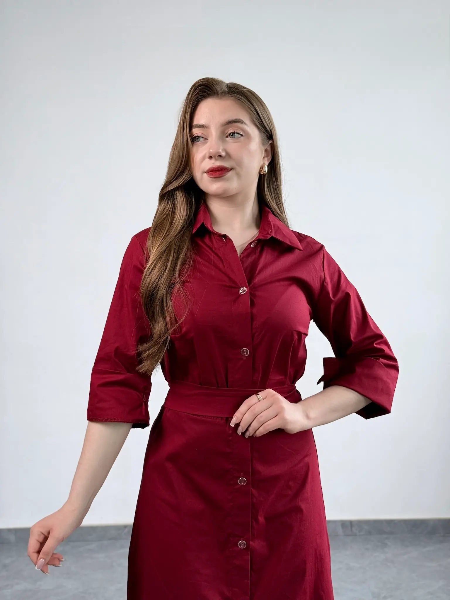 Сукня сорочка з поясом