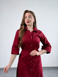Сукня сорочка з поясом