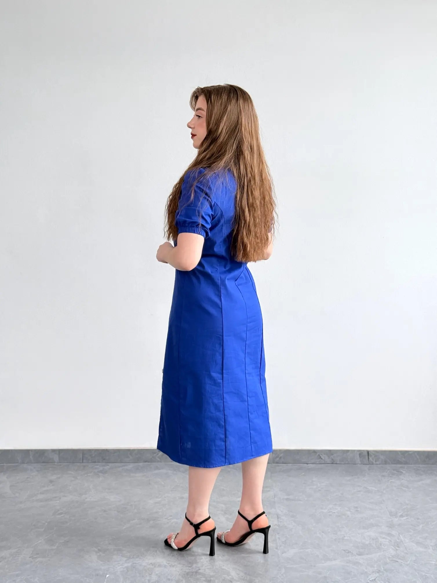 Лляна сукня