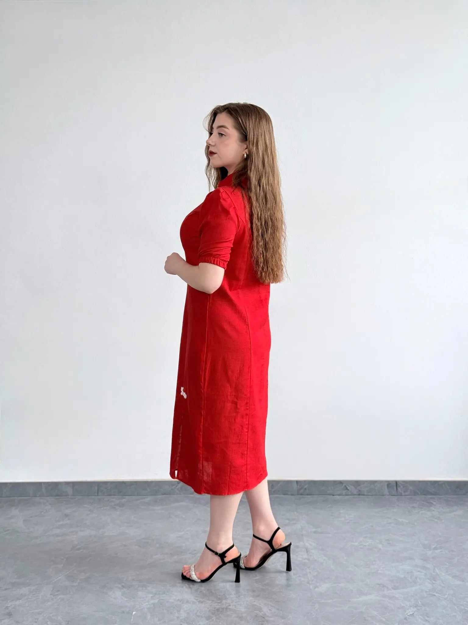Лляна сукня
