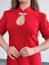 Лляна сукня