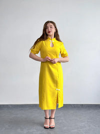 Лляна сукня