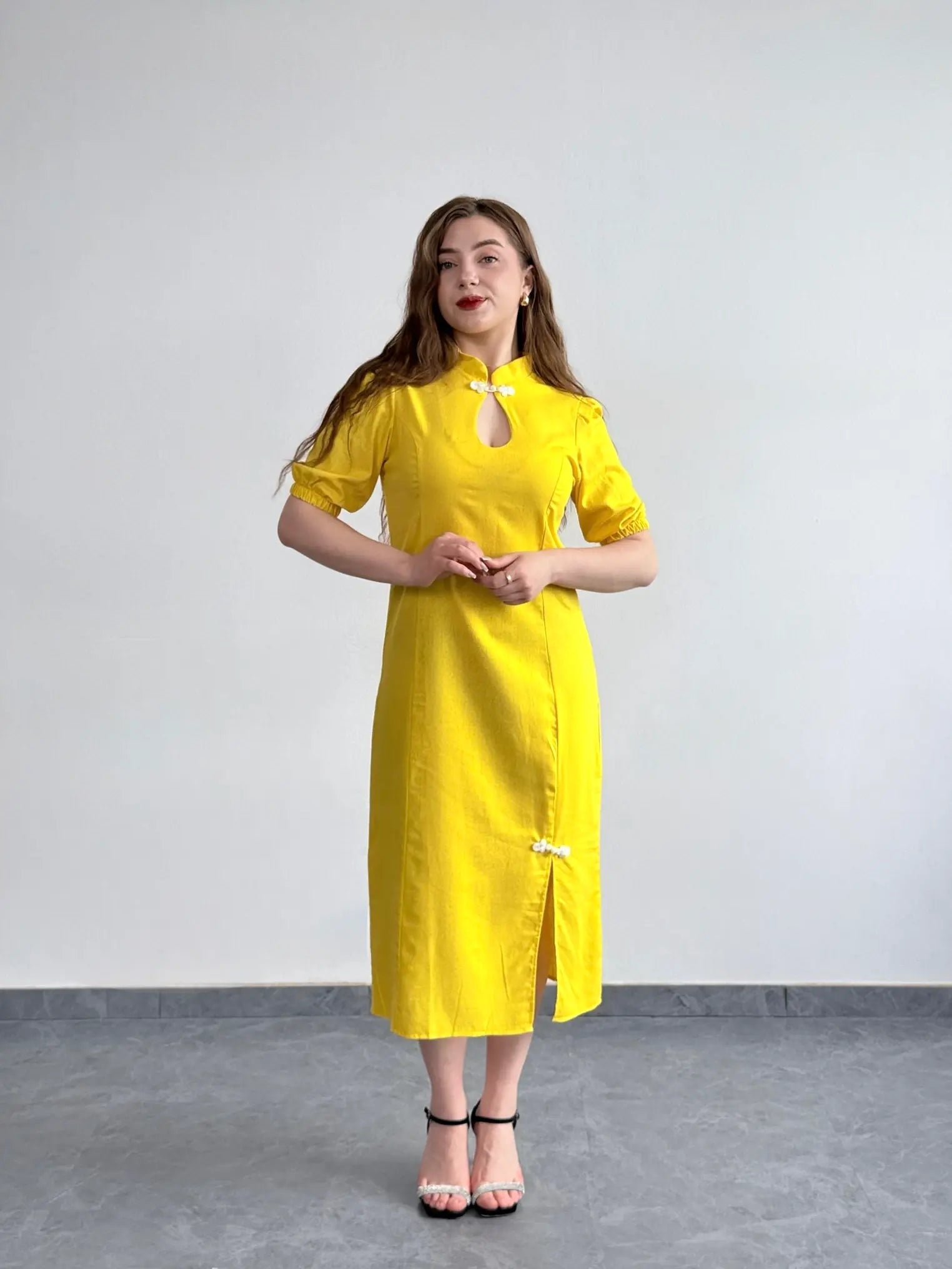 Лляна сукня