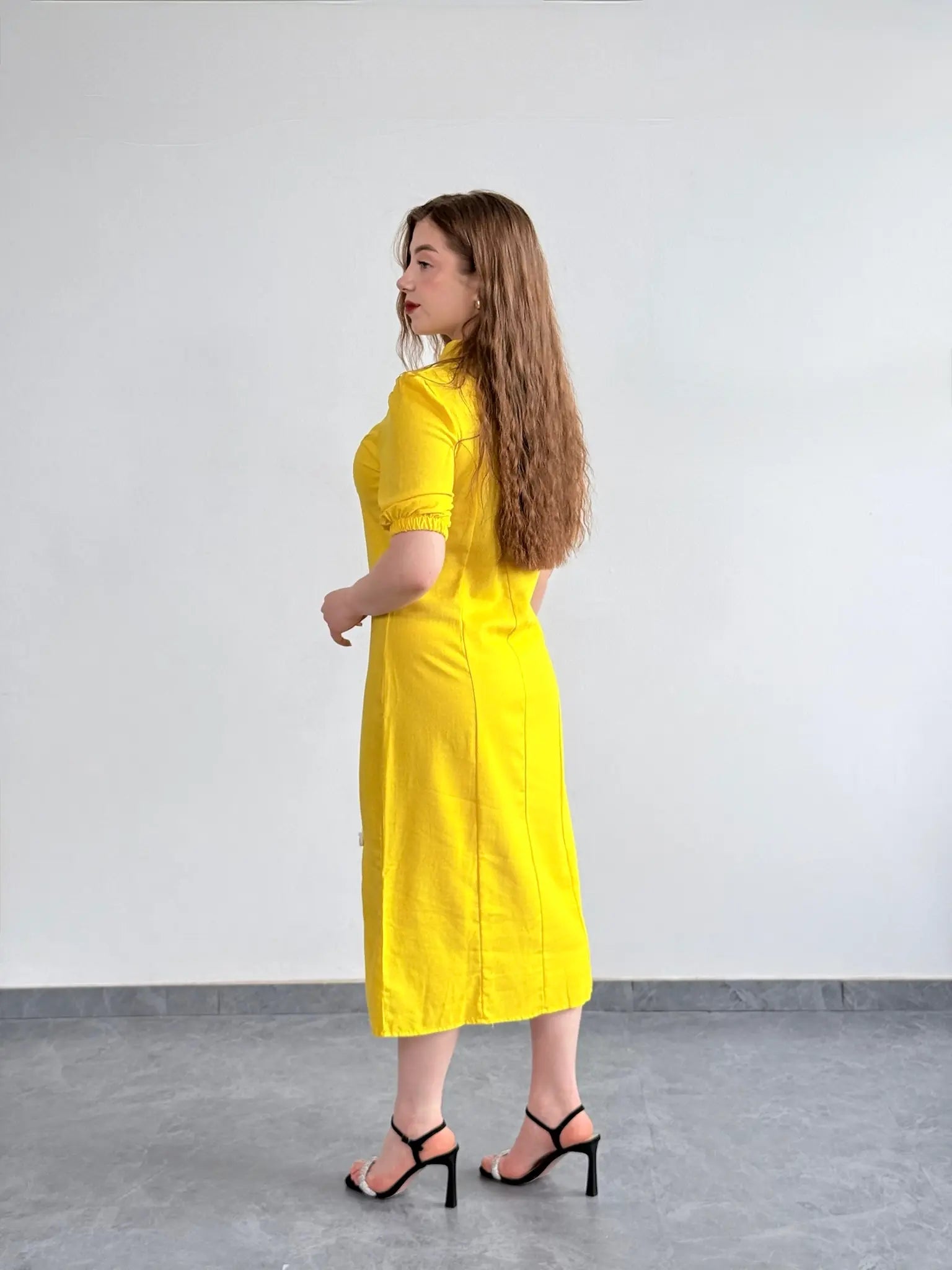Лляна сукня