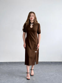 Лляна сукня