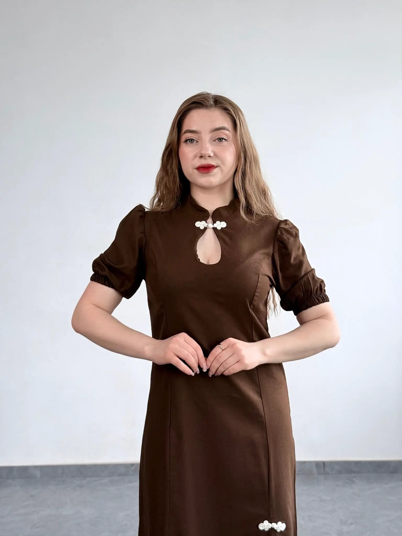 Лляна сукня