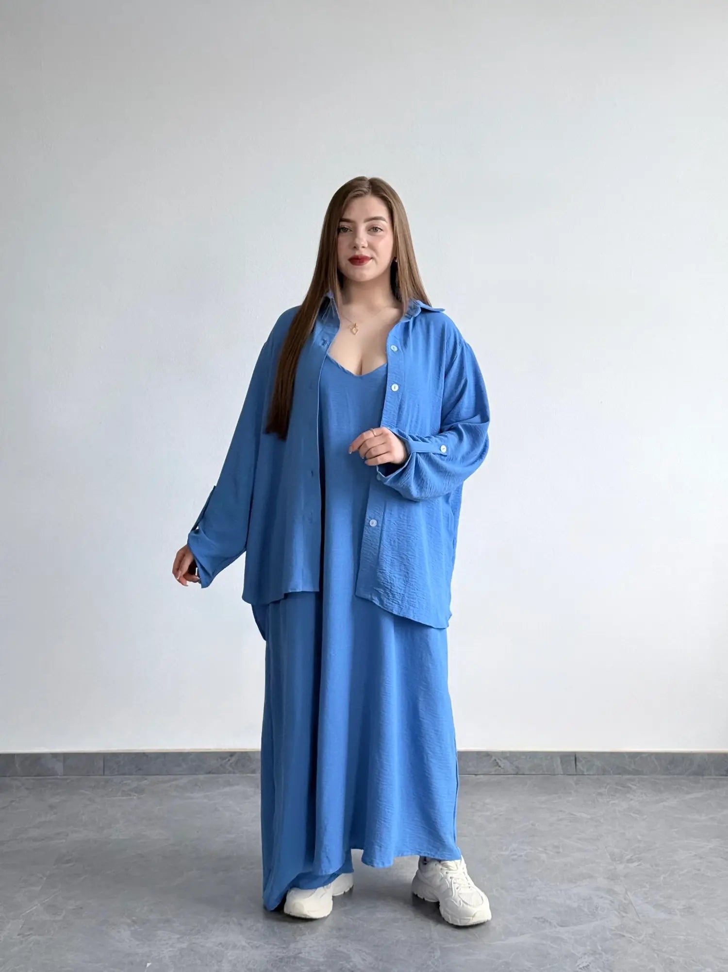 Костюм сарафан+сорочка