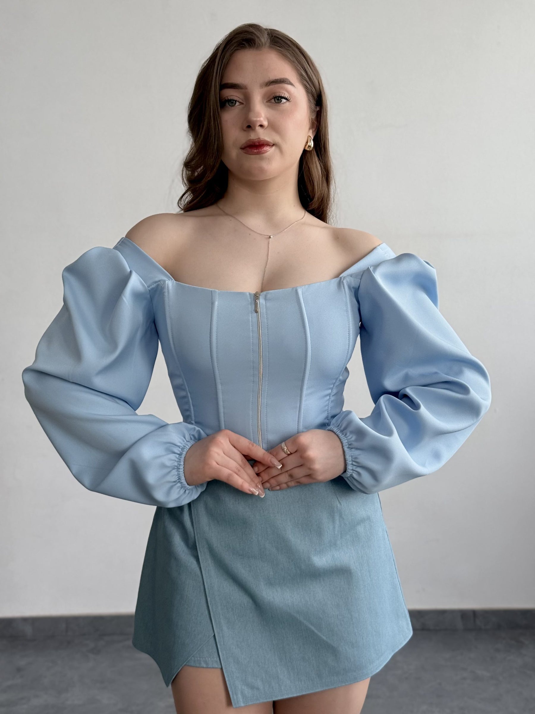 Блуза-корсет