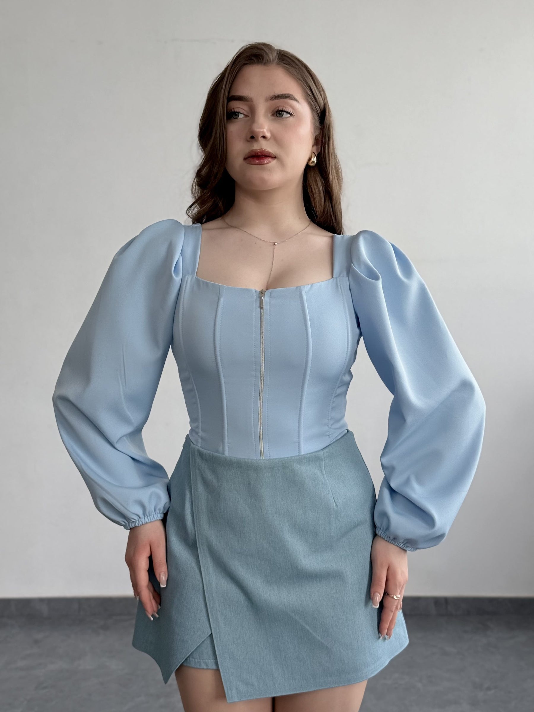 Блуза-корсет