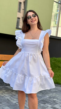 Сукня з рюшами