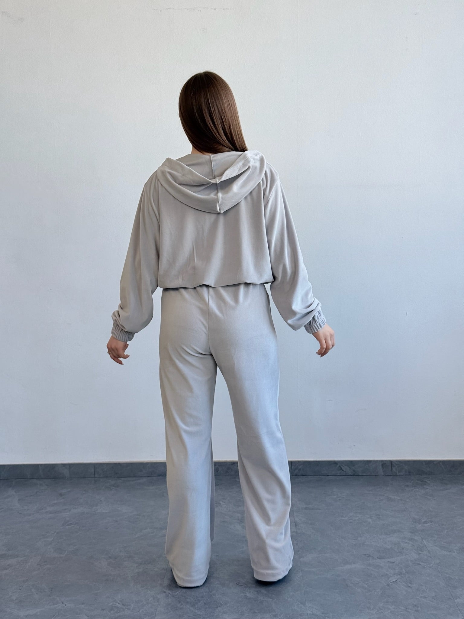 Велюровий костюм зі зіпкою