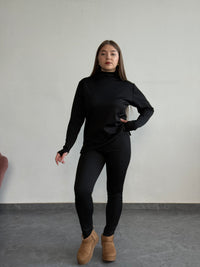 Костюм в рубчик з лосинами