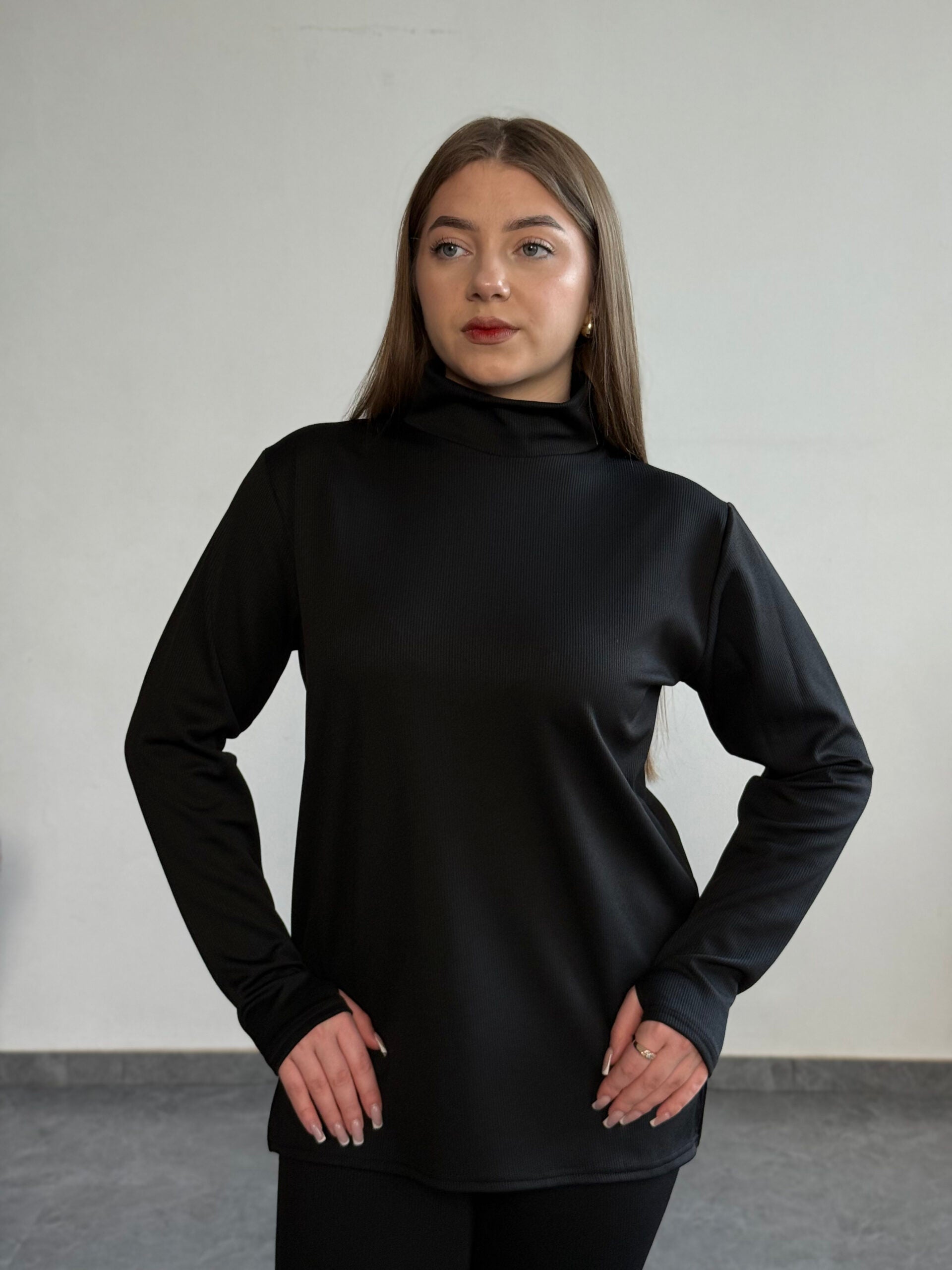 Костюм в рубчик з лосинами