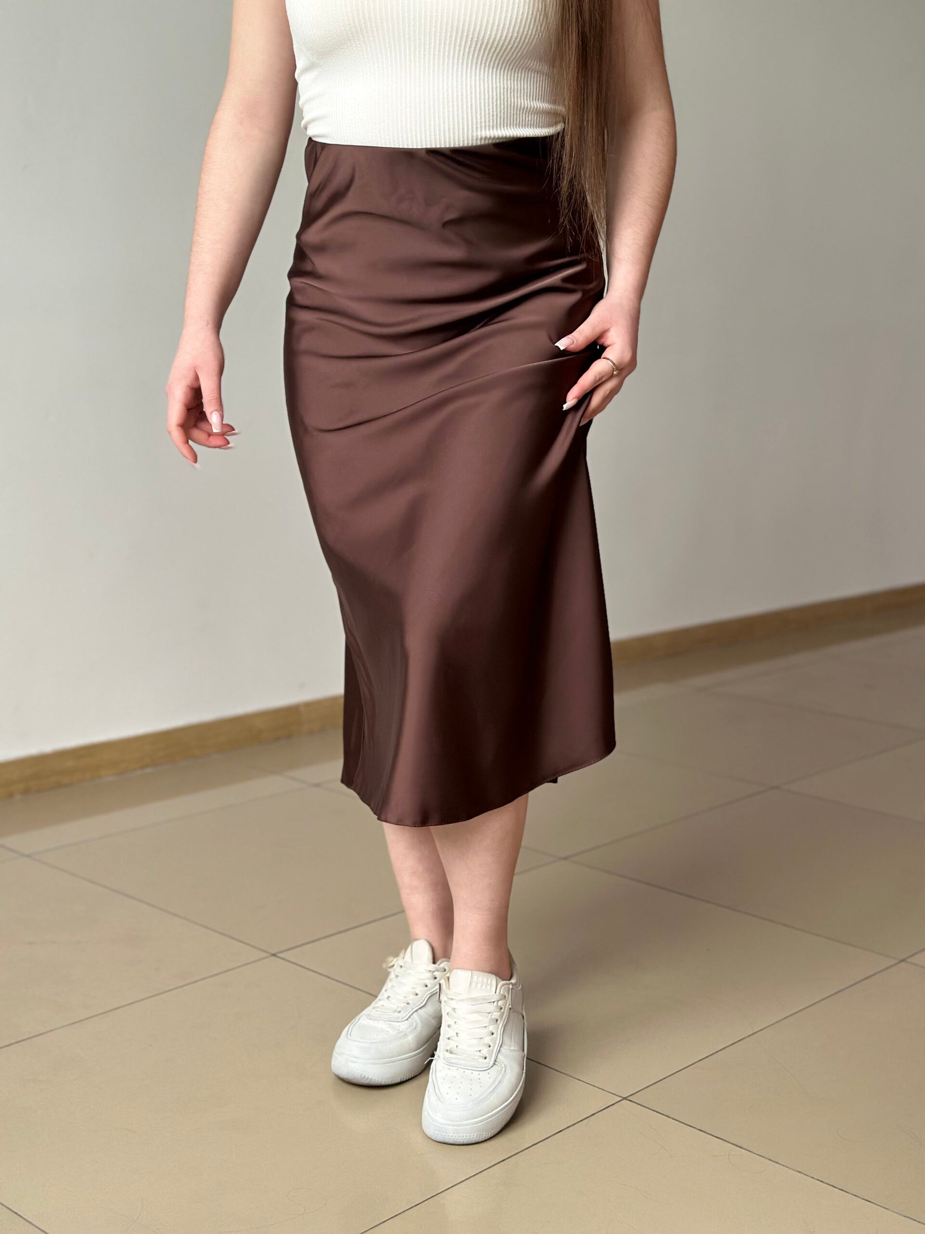 Шовкова спідниця
